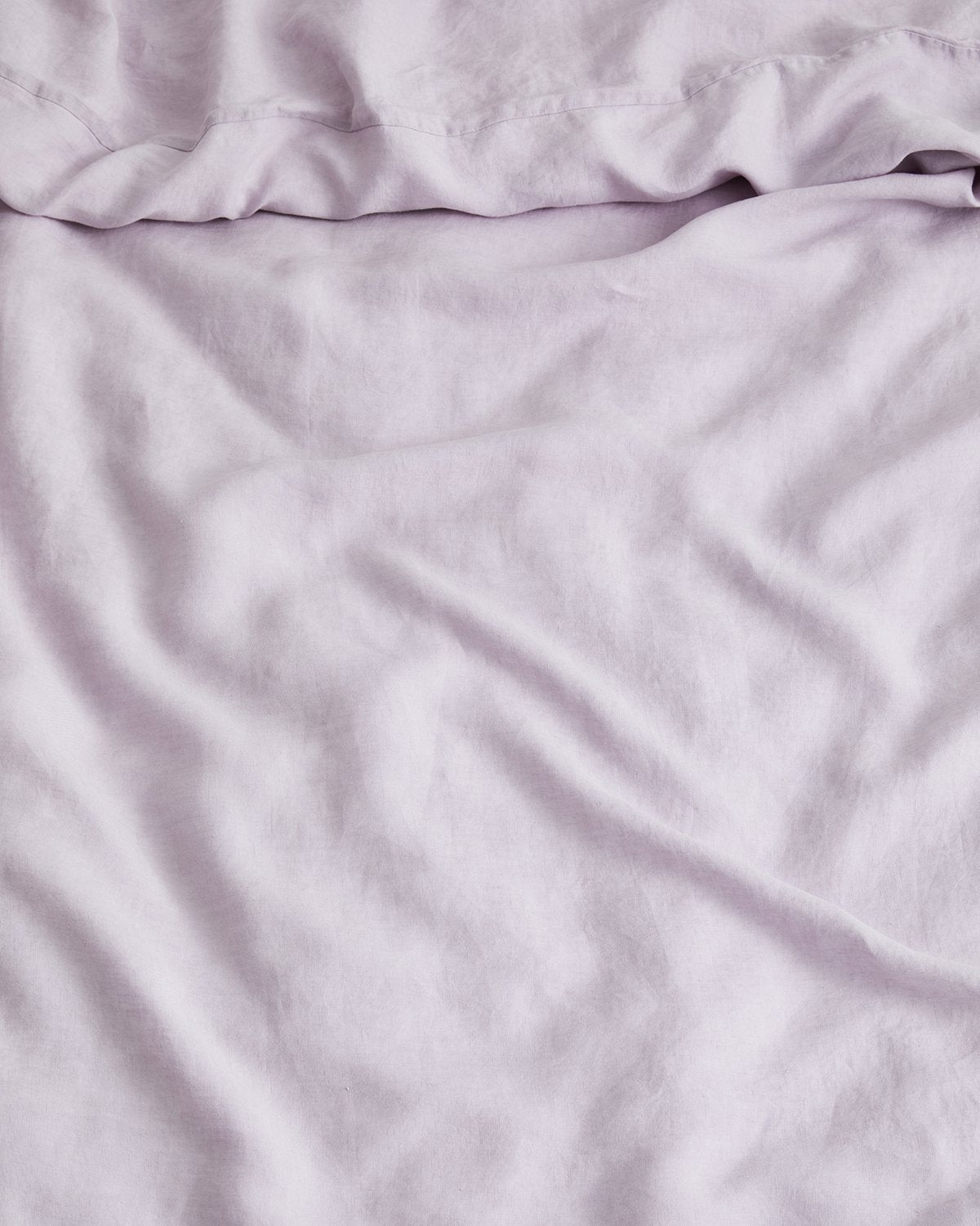 Lilac 100% Flax Linen Bedding Set